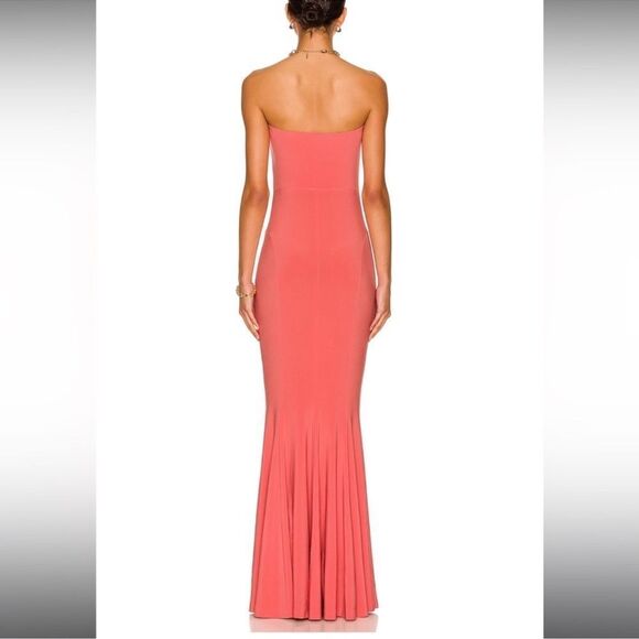 Norma Kamali Strapless Fishtail Gown XL - Picture 3 of 3